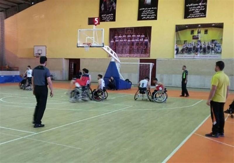 رجحان تیم آسایشگاه فیاض بخش در لیگ برتر بسکتبال با ویلچر