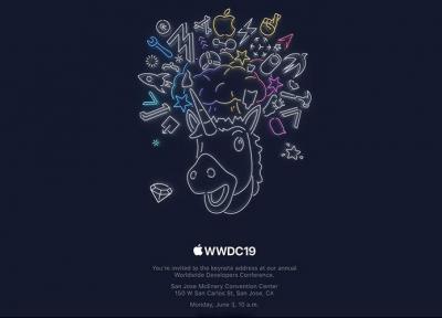 اپل دعوتنامه نطق اصلی WWDC 2019 را برای 13 خردادماه ارسال کرد