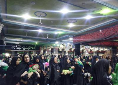 همنوایی مادران کرمانی به یاد کودک شش ماهه دشت کربلا