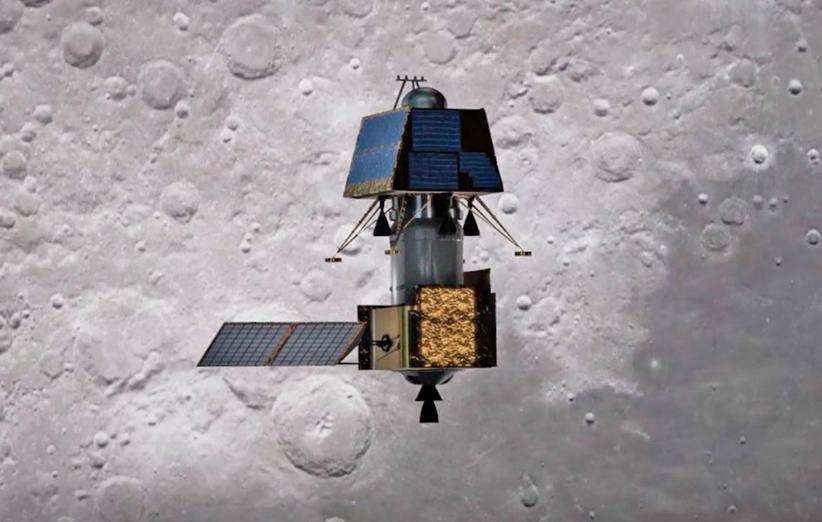 سطح نشین ماموریت چاندرایان 2 برای فرود بر سطح ماه آماده می گردد
