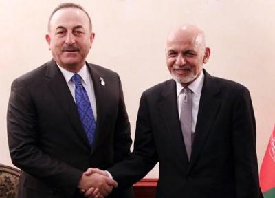 چاوش اوغلو در ملاقات اشرف غنی: ترکیه در افغانستان می ماند
