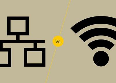 با وای فای یا کابل شبکه به مودم وصل شویم؟