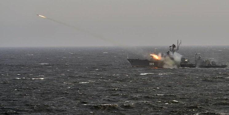 تمرین پدافند موشکی و جنگال روسیه در دریای مدیترانه