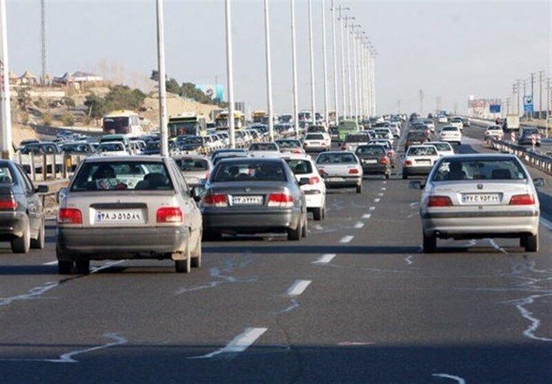 ترافیک در آزادراه های قزوین نیمه سنگین اعلام شد