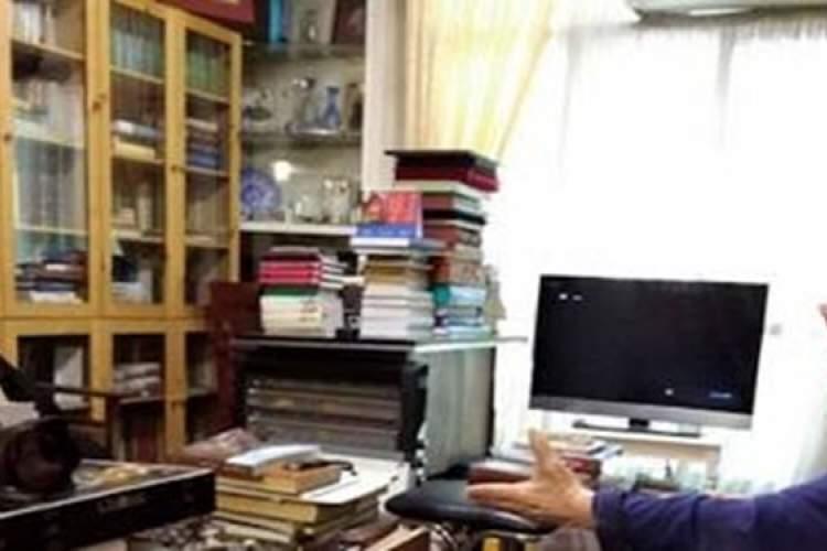 رئیس کتابخانه ملی به دیدار سیدعبدالله انوار رفت