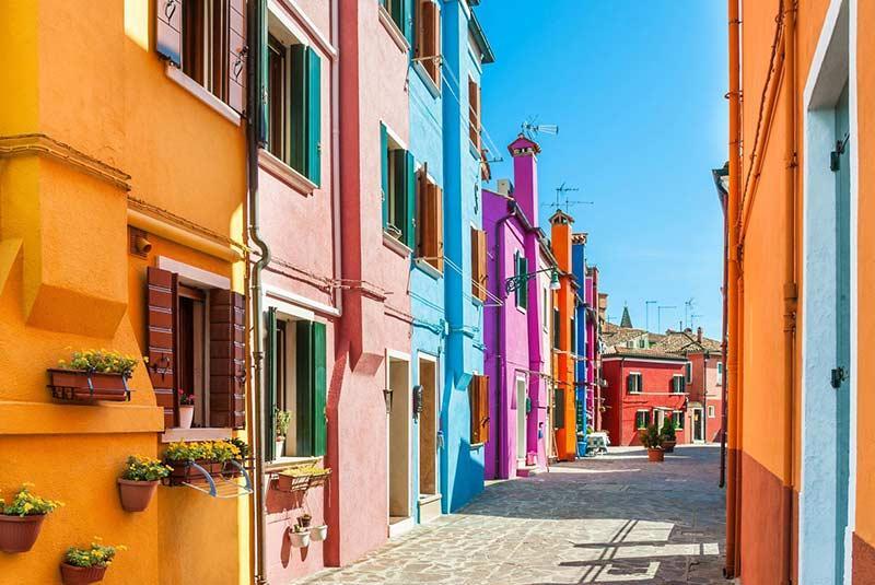 خانه های جذاب در رنگی ترین شهرهای جهان، تصاویر