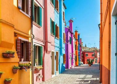 خانه های جذاب در رنگی ترین شهرهای جهان، تصاویر