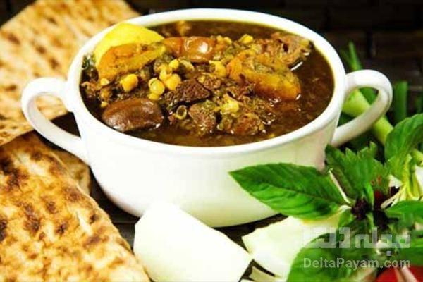 دستور پخت آبگوشت آبغوره کردی