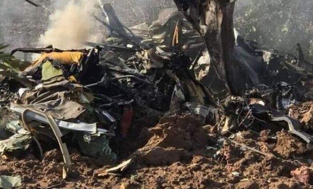 کشته شدن یک افسر نیروی هوایی عراق در سانحه سقوط بالگرد نظامی