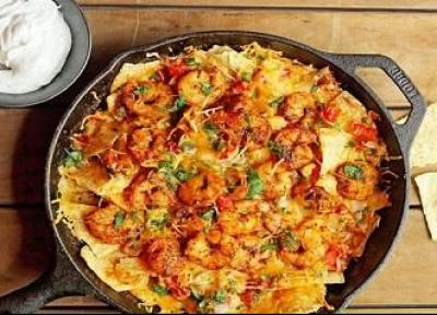 طرز تهیه ناچس میگو در ماکروویو رژیمی
