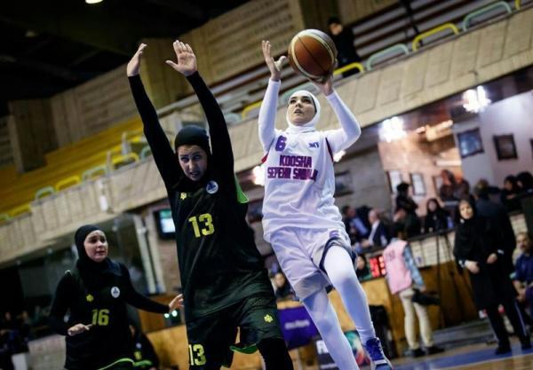 پیروزی مدعیان در لیگ برتر بسکتبال بانوان، رجحان سه رقمی گروه بهمن تهران