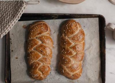 طرز تهیه نان شیرمال در خانه