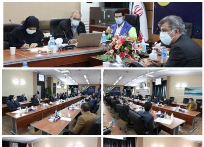 برگزاری جلسه کمیته خدمات بهداشت ، درمان و محیط زیست ستاد تسهیلات سفرهای نوروزی استان مازندران